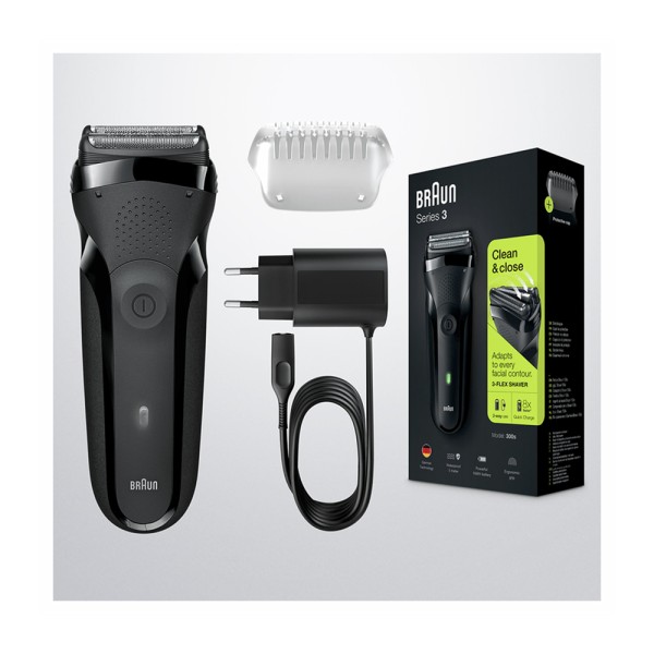 BRAUN SHAVER CORDLESS TRIMER 3ACTION