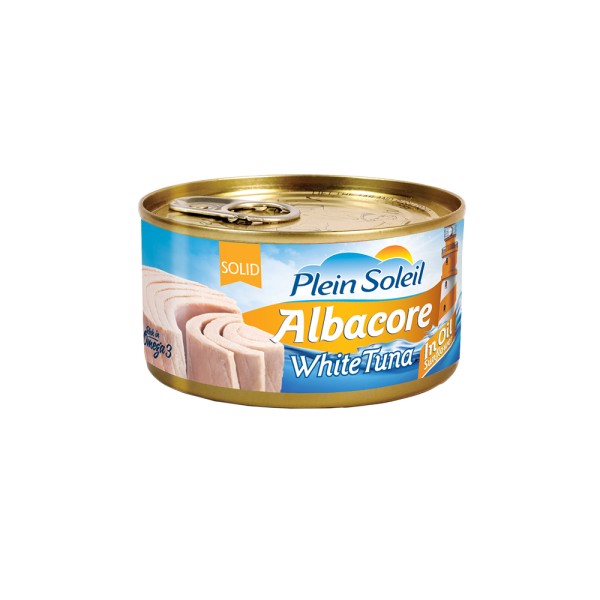 PLEIN SOLEIL ALBACORE TUNA IN SUNFLOWER OIL
