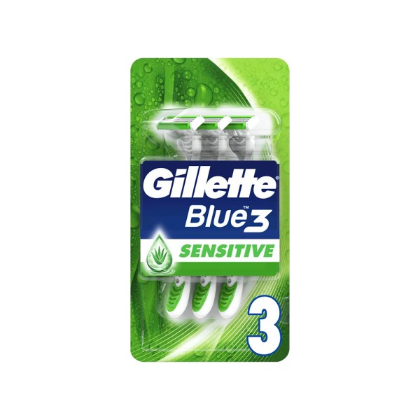 GILLETTE RAZOR SENSITIVE BLUE3