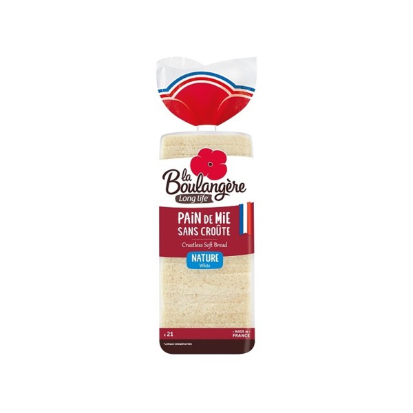 LA BOULANGERE PLAIN CRUSTLESS SANDWICH BREAD