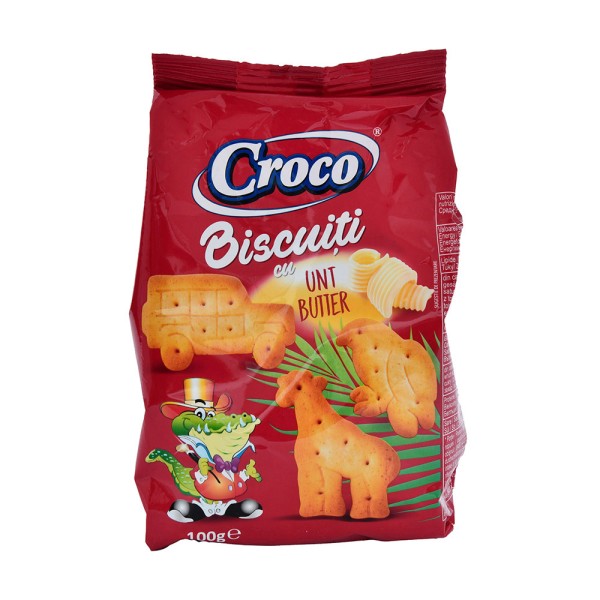 Croco Biscuits With Butter - 100G 517739-V001 by Croco