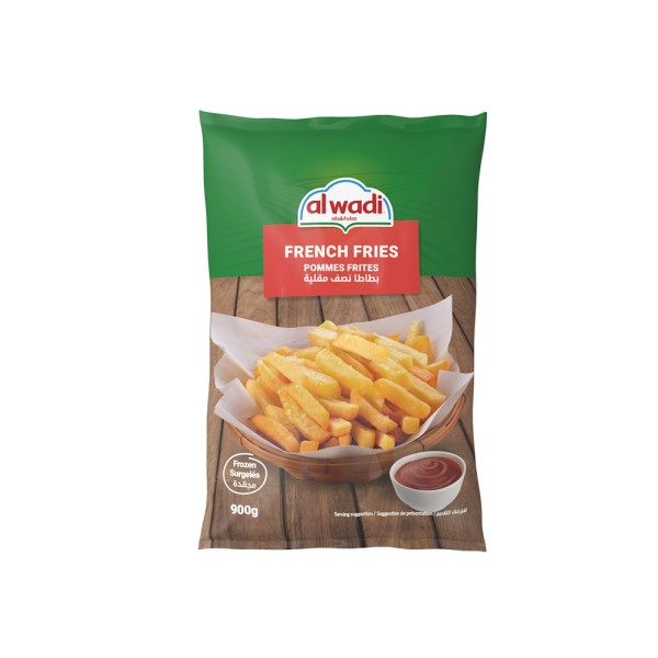 Al Wadi Al Akhdar Frozen French Fries 900g 517934-V001 by Al Wadi Al Akhdar