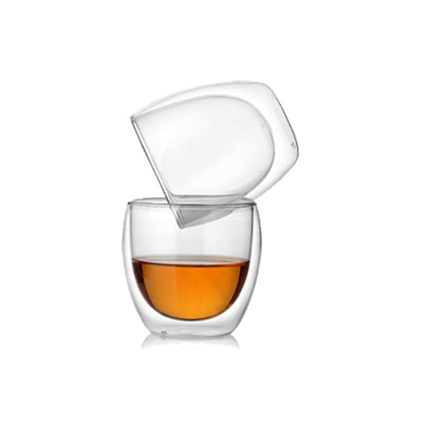 LUCIANO DOULBE WALL GLASS CUP SET 80ML