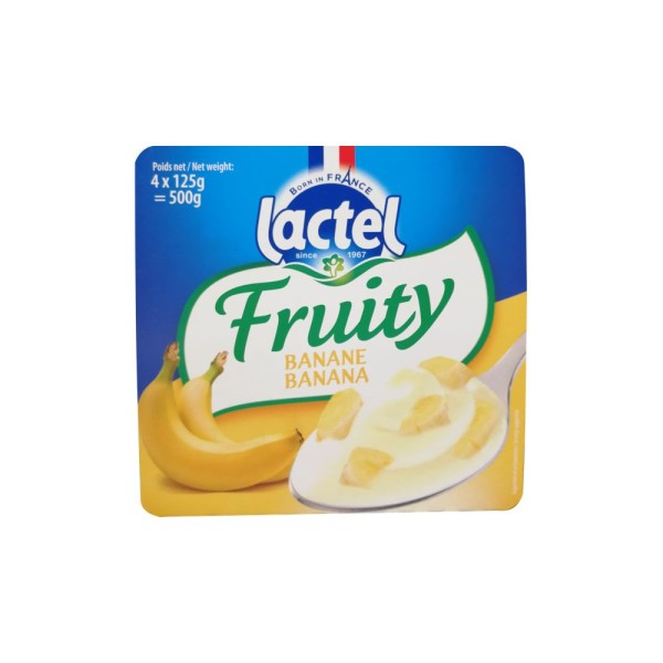 LACTEL FRUITY BANANA YOGHURT