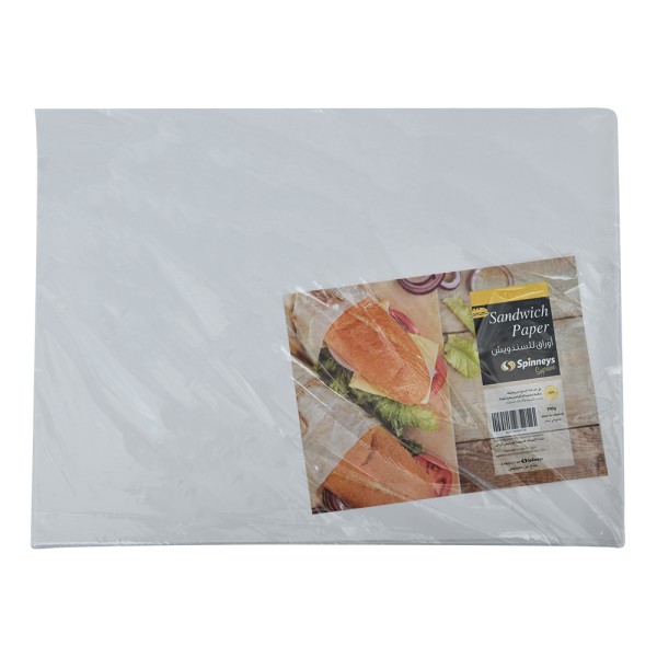 Spinneys Paper Sandwich Waxed 1Side - 500G 519569-V001 by Spinneys Essentials