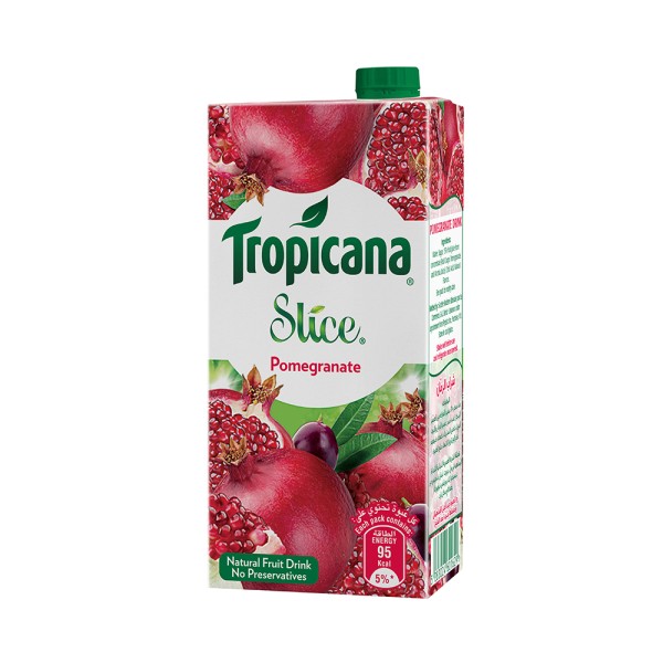 Tropicana Slice Pomegranate Tetra 1L 521617-V001 by Tropicana