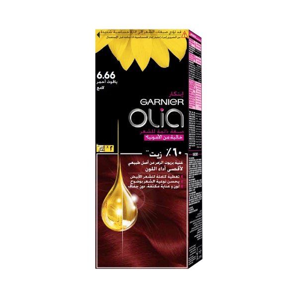 OLIA HAIR DYE 6.15 FROZEN LIGHT BROWN
