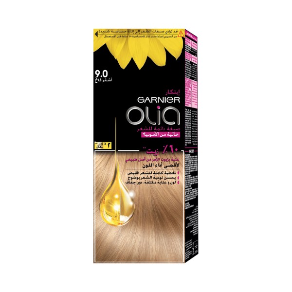 OLIA HAIR DYE 9.0 LIGHT BLOND
