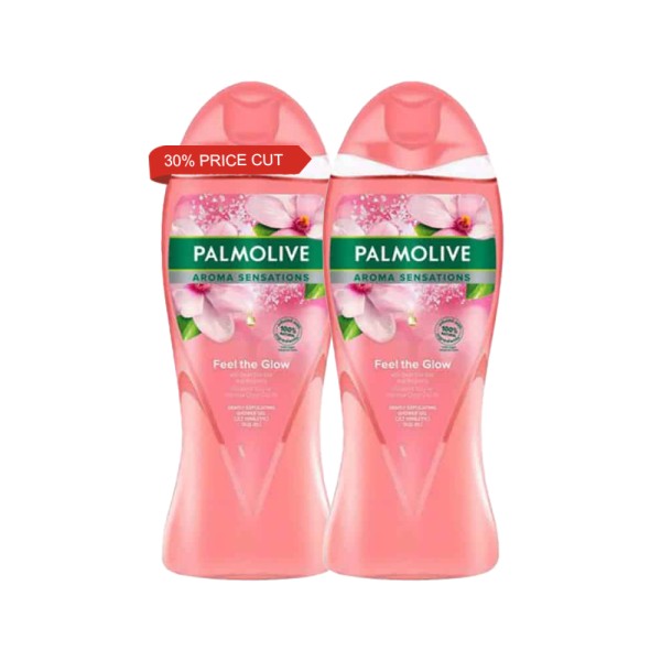 PALMOLIVE NATURALS SHOWER GEL FEELTHE GLOW 2x30PCUT