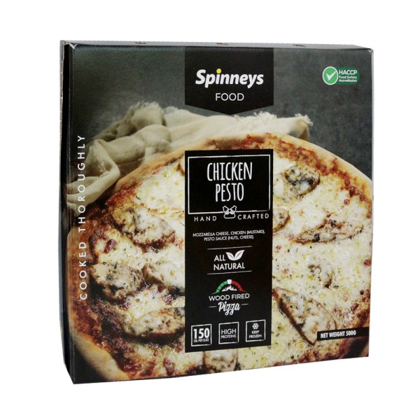 CHICKEN PESTO PIZZA 523863-V001 by SPINNEYS.F