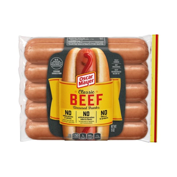 Oscar Mayer Premium Beef Franks 525784-V001 by Oscar Mayer