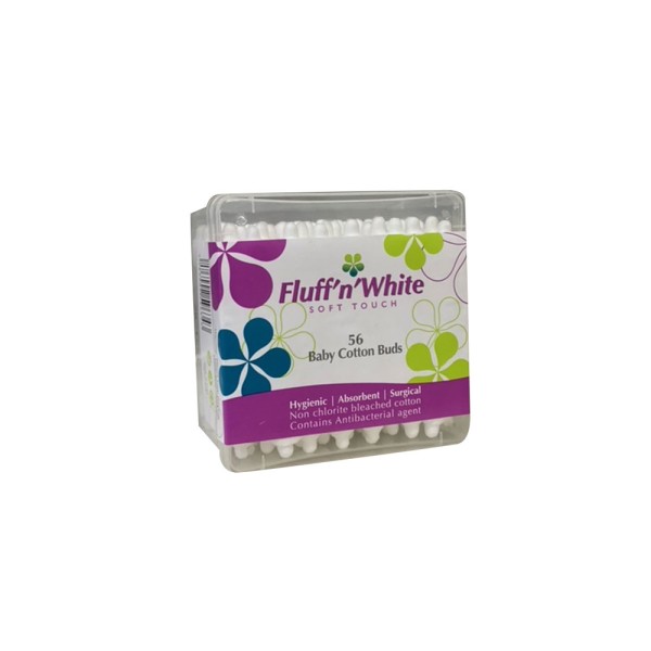 COTTON BUDS BABY SQUARE BOX 526316-V001 by Fluff'n'White