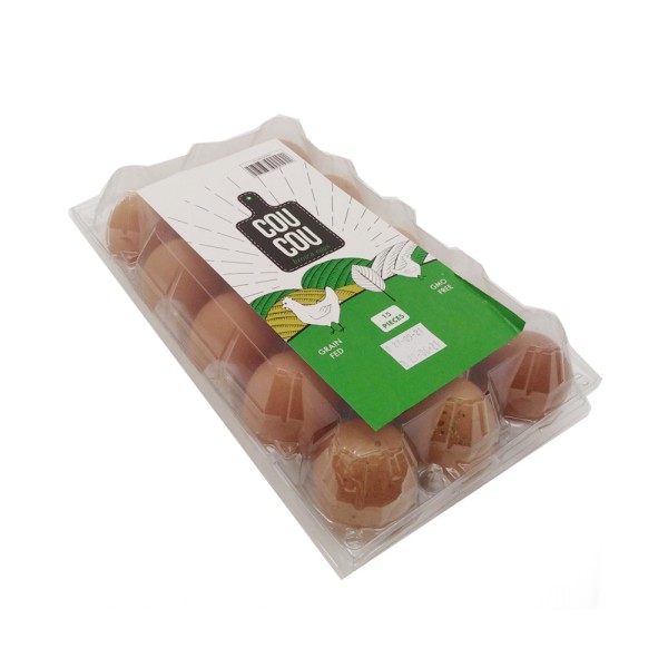COUCOU Fresh Chicken Brown Eggs 15 Count 526498-V001 by CouCou