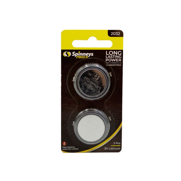 SPINNEYS COIN BATTERY CR2032
