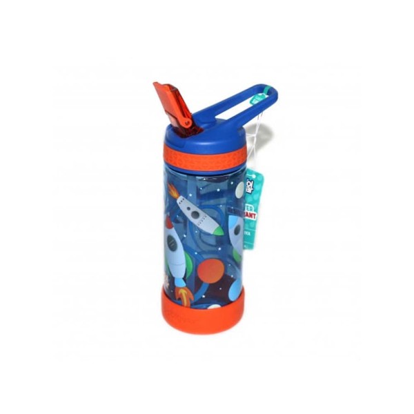 COOL GEAR WATER BOTTLE SPROUT GRAPHICS BLUE