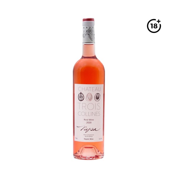 Nysa Rose Tempranillo Grenache 529311-V001 by Chateau Trois Collines