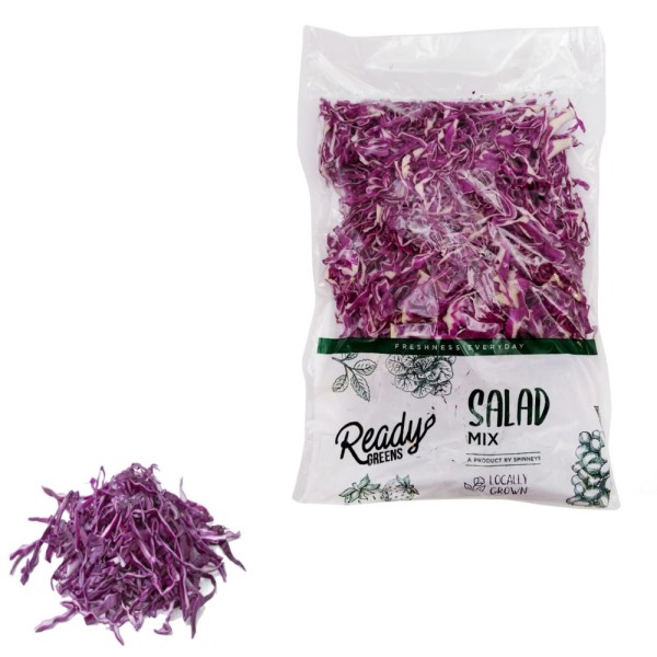 Ready Greens Cabbage Red Shredded 300g 529333-V001 by Ready Greens