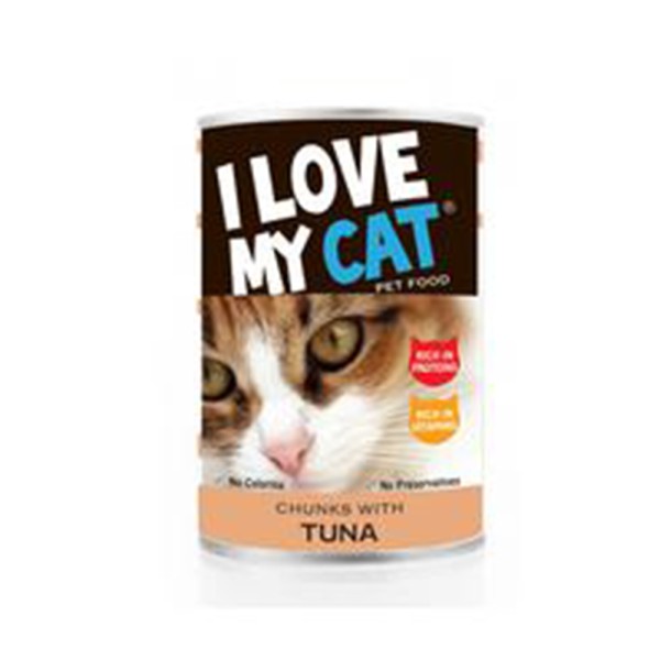 LOVE MYCAT Tuna Chunks Cat Food 400g 530453-V001 by I Love My Cat