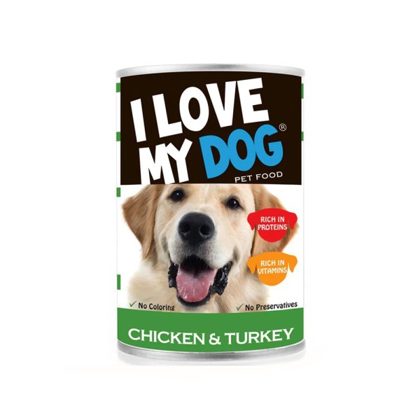 CHICKEN+TURKEY DOG FOOD 530459-V001 by I Love My Dog
