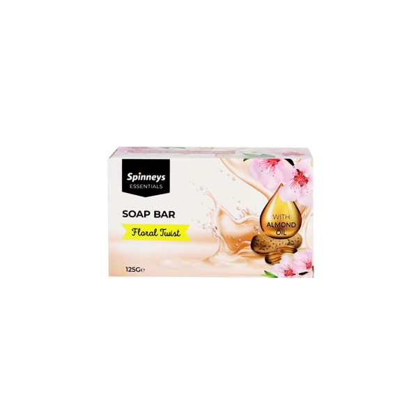 SPINNEYS ESSENTIALS HAND SOAP BAR FLORAL TWIST