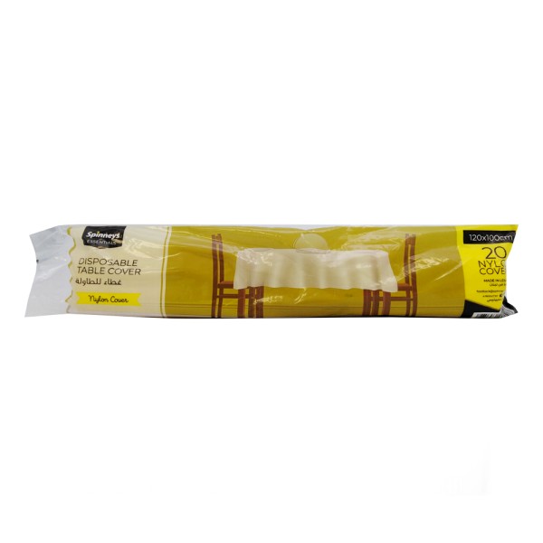 DISPOSABLE TABLE COVER 120X100CM 535699-V001 by Spinneys Essentials