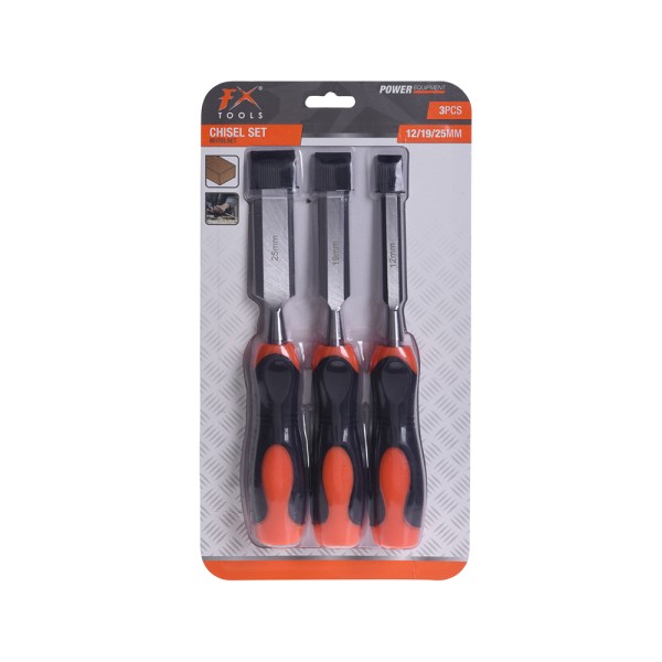 Chisel Set 12Mm 19Mm 25Mm 536882-V001 by FX Tools
