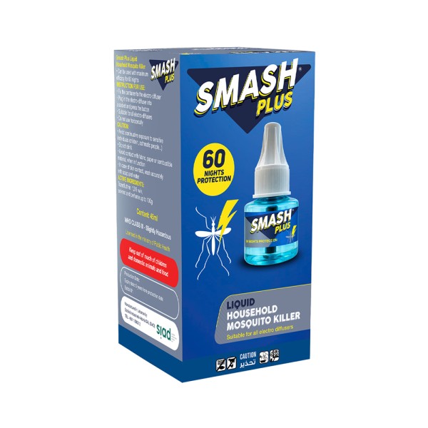 Smash Plus Liquid Mosquito Killer 60 Nights 540097-V001 by Smash