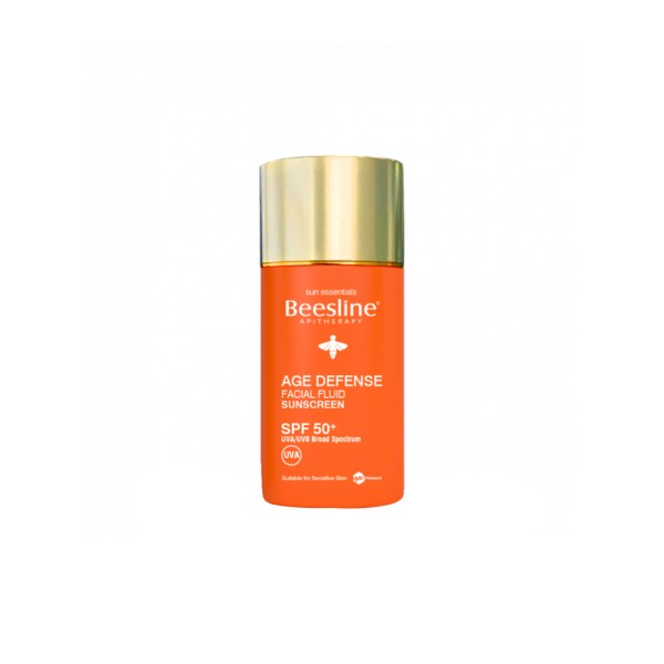 AGE DEFENSE FACIAL FLUID SUNSCREEN SPF 50 541184-V001 by Beesline