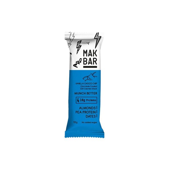 PRO VANILLA CHOCOLATE CHIP BAR 541715-V001 by Mak Bar