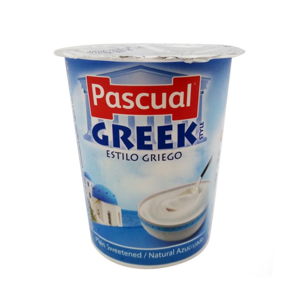 GREEK STYLE PLAIN SWEETNED YOGURT 541779-V001 by Pascual