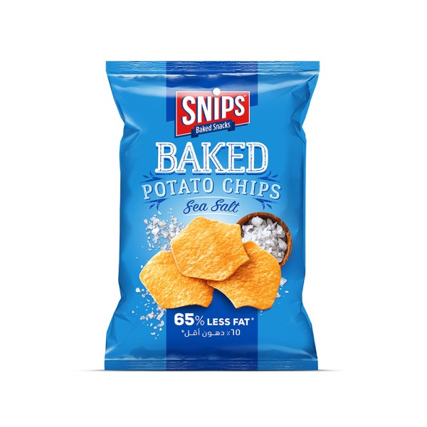SNIPS BAKED SEA SALT CHIPS