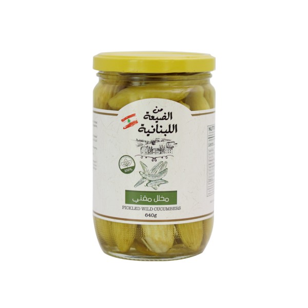 Wild Cucumber Pickles Jar 545052-V001 by Min al Dayaa