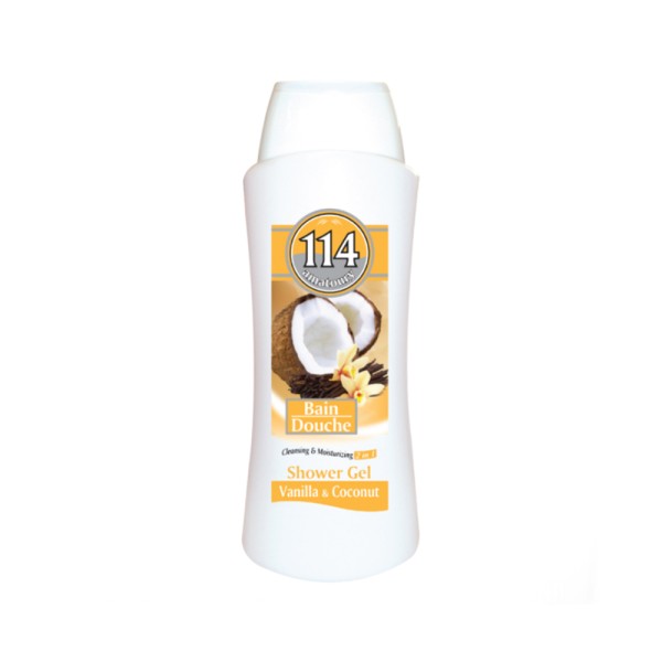 SHOWER GEL VANILLA AND COCONUT 545615-V001 by Amatoury 114