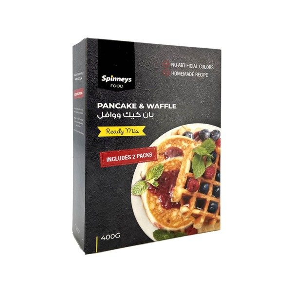 Spinneys Pancake & Waffle Mix 400G 548505-V001 by Spinneys Food