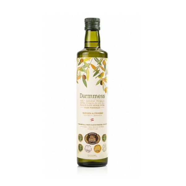Darmmess High-Phenolic Early Harvest Extra Virgin Olive Oil 