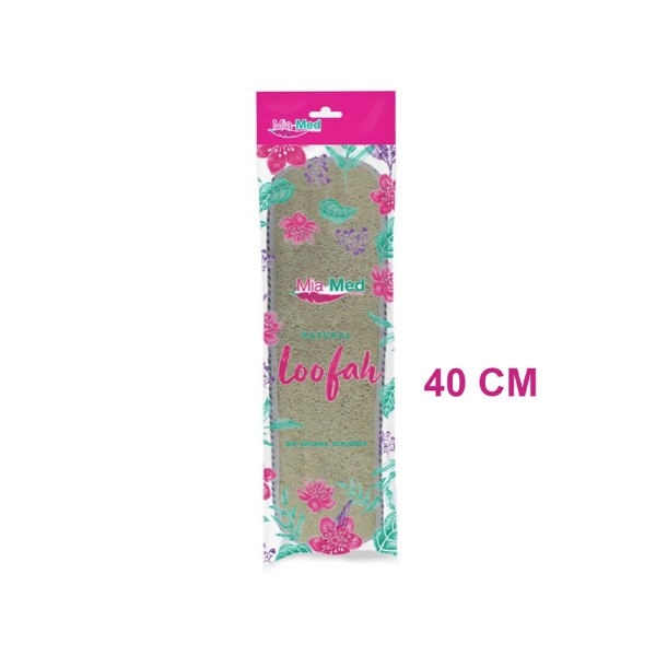 MIA MED NATURAL BACK LOOFAH 40CM