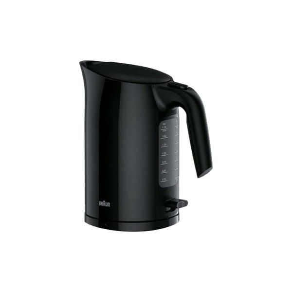 BRAUN KETTLE 2200W FAST BOILING 45 SECONDS BLACK