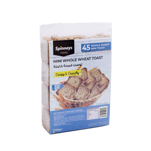 SPINNEYS MINI WHOLE WHEAT TOAST