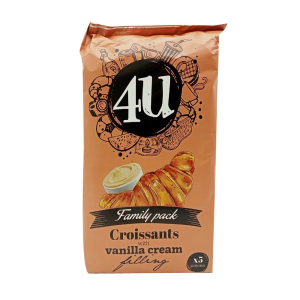 Croissant With Vanilla Filling Family 551150-V001 by 4U