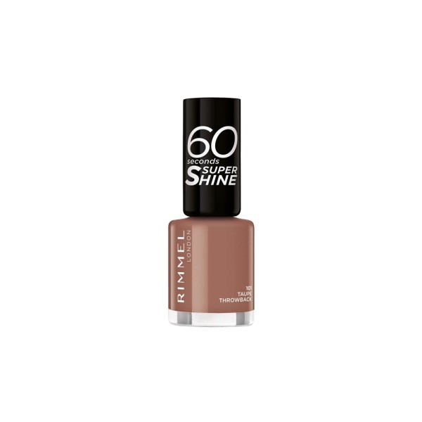 NAIL POLISH 60 SEC TAUPE THROWBACK 101 552005-V001 by Rimmel