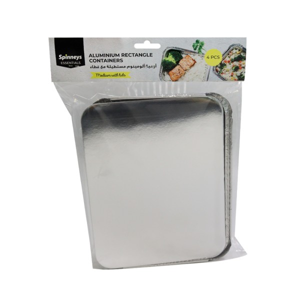 RECT ALUMINUM RB CONTAINER RB75 552818-V001 by Spinneys Essentials