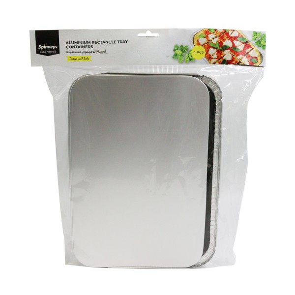 RECT ALUMINUM RB CONTAINER RB85 552820-V001 by Spinneys Essentials
