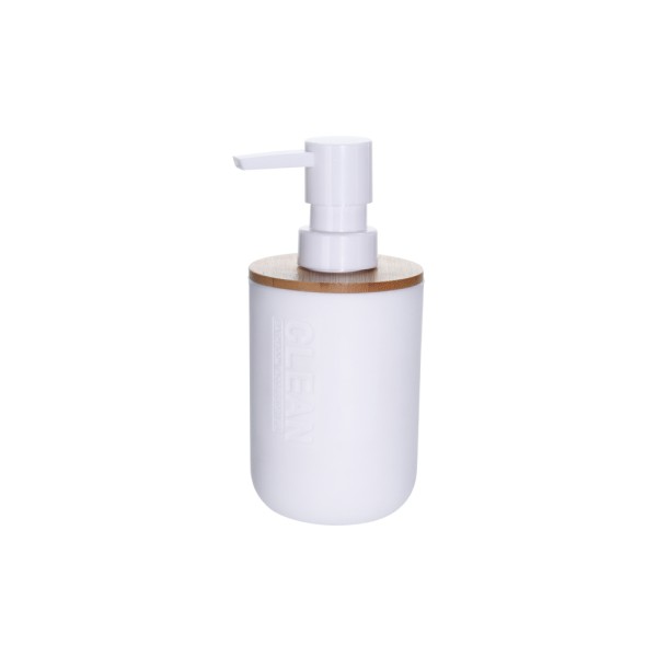SOAP DISPENSER WHITE PS BAMBOO 553797-V001 by Bathroom Solutions