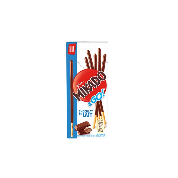 MILK CHOCOLATE BISCUIT STICKS POCKET 554075-V001 by Lu