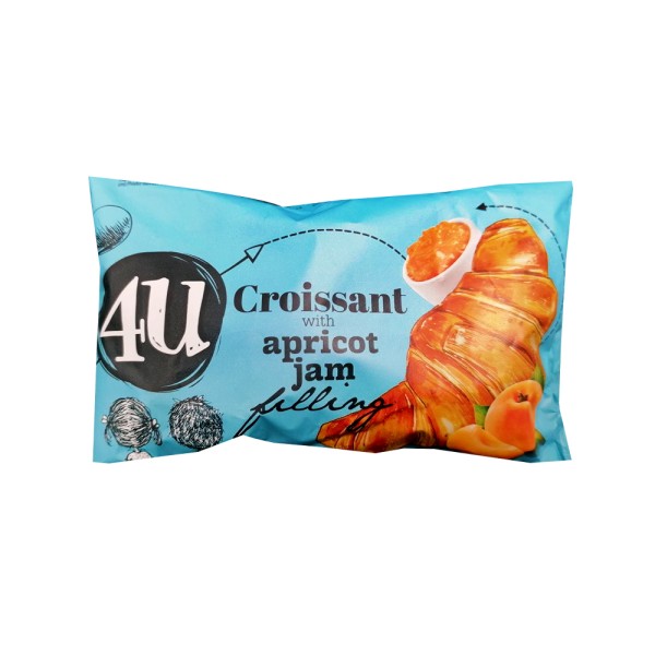 4U CROISSANT WITH APRICOT FILLING