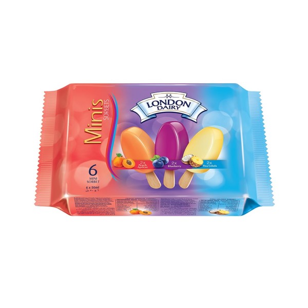 MP SORBET PCH APR BLUEB PN COLADA 557274-V001 by London Dairy