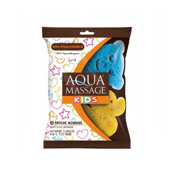 AQUA MASSAGE AQUA MASSAGE BABY SPONGES ANTIBACTERIAL