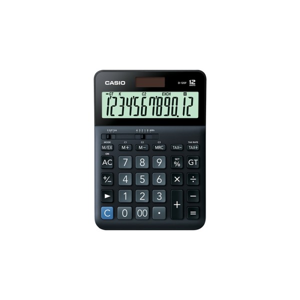CALCULATOR D 120F W DP 558202-V001 by CASIO