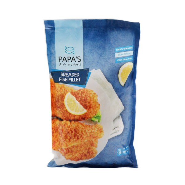 PAPA'S FISH MARKET BREADED PANGASIUS FISH FILLET