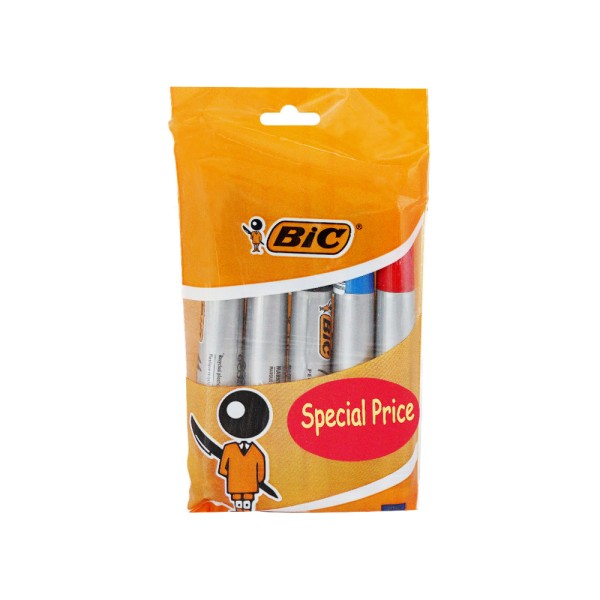 BIC MARKERS ECO 2300 POUCH OF 5 ASSORTED SP